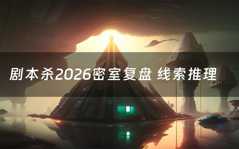 剧本杀2026密室复盘 线索推理