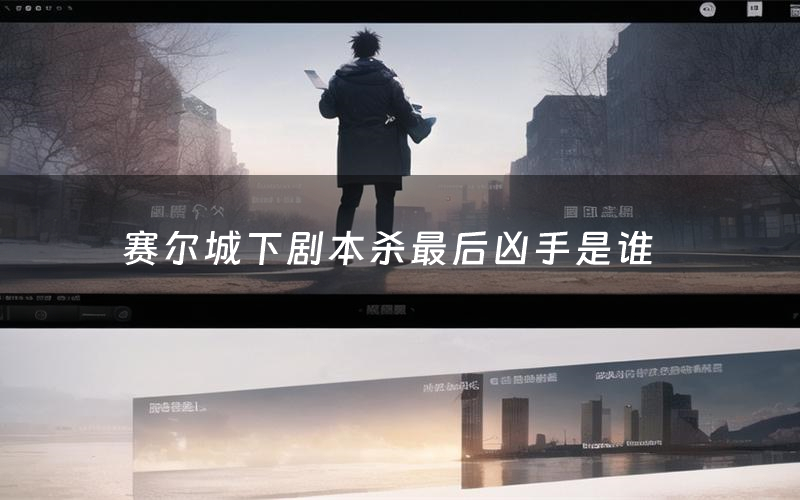 赛尔城下剧本杀最后凶手是谁