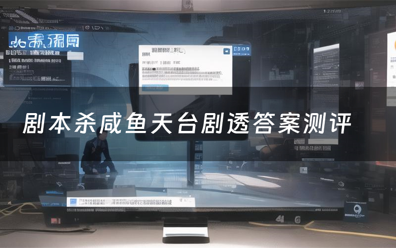 剧本杀咸鱼天台剧透答案测评