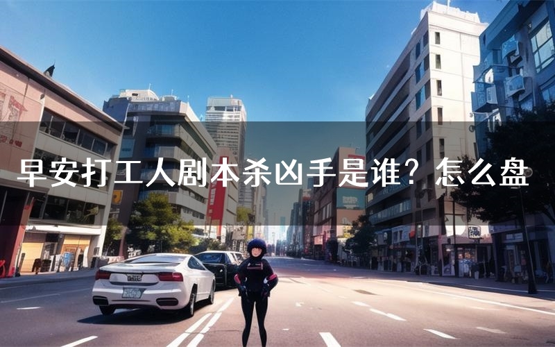 早安打工人剧本杀凶手是谁?怎么盘