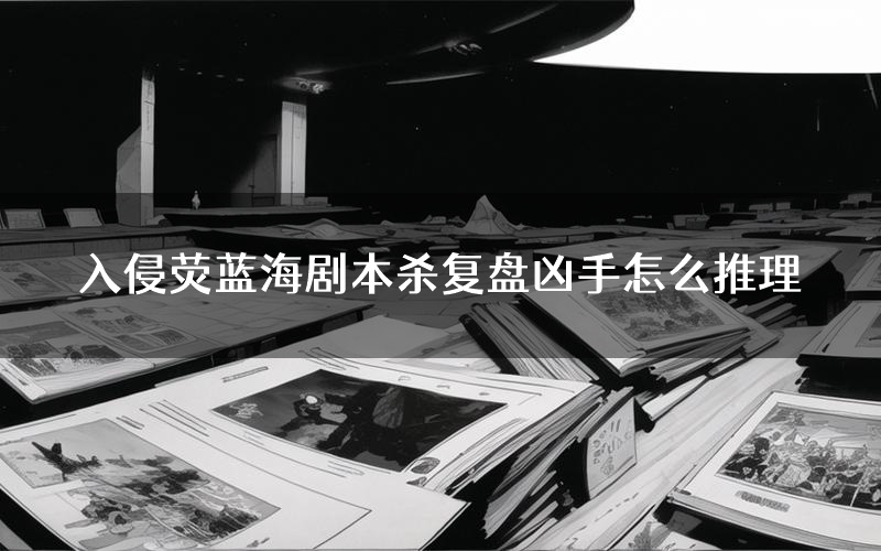 入侵荧蓝海剧本杀复盘凶手怎么推理